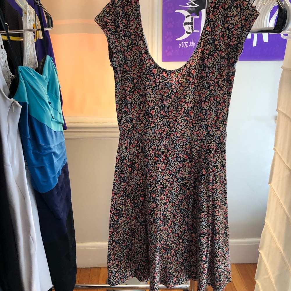 Floral skater dress